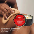 EVODUCK Luxury Massage Oil Candle | Stress Relief Aromatherapy