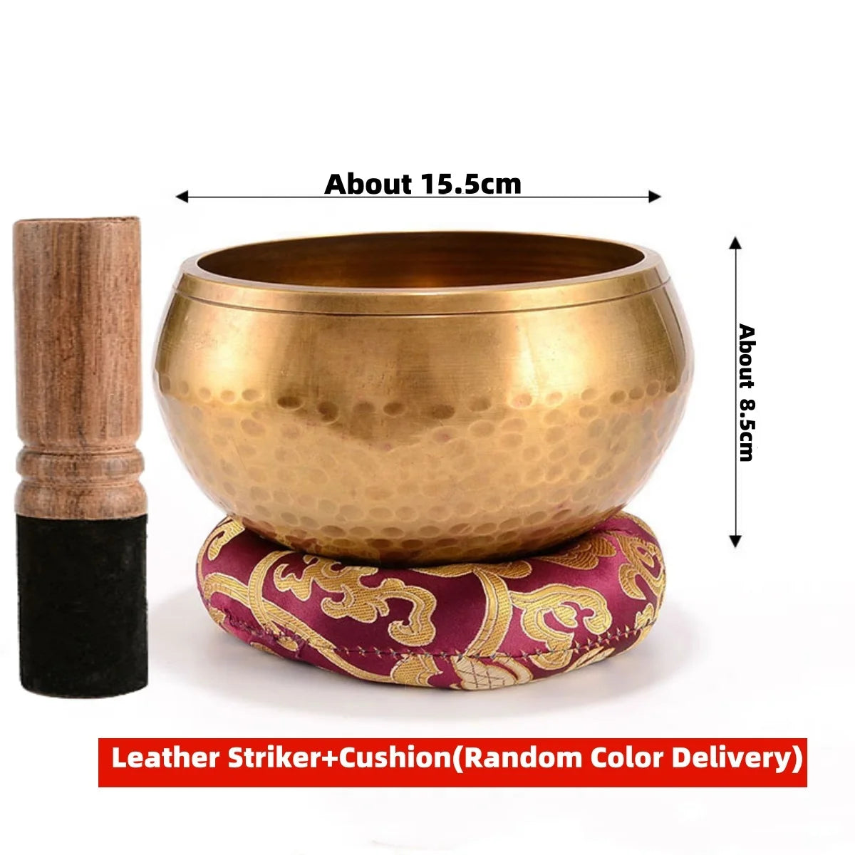 Tibetan Singing Bowl Set | Meditation Sound Bowl for Stress Relief