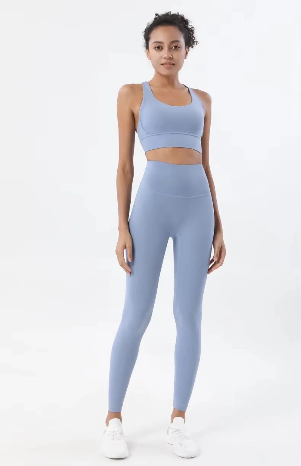2 Piece Yoga Set | High Waist Booty Lift Gym Outfit