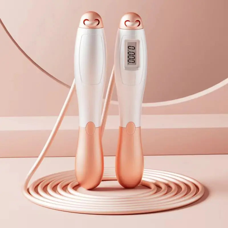 Adjustable Cordless Jump Rope with Counter Fitness Skipping Rope Gym Workout