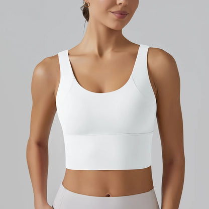 Women Athletic Sports Bra Shockproof Yoga Gym Running Workout Top