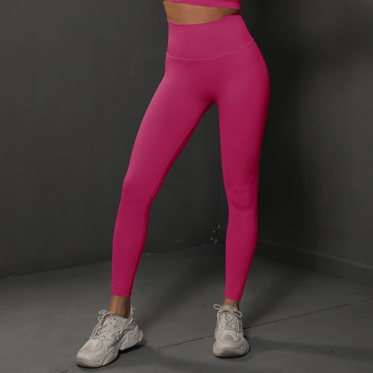 Sculpt & Flow Leggings – High Waisted Seamless Fit