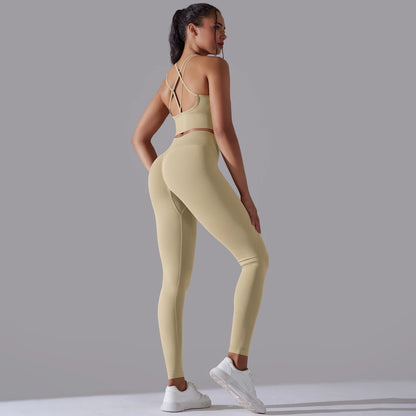 Curve & Flow Set - Brushed Fabric Moisture-Wicking