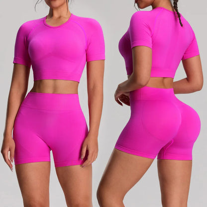 Curve & Flow - Shaping Tee Pink
