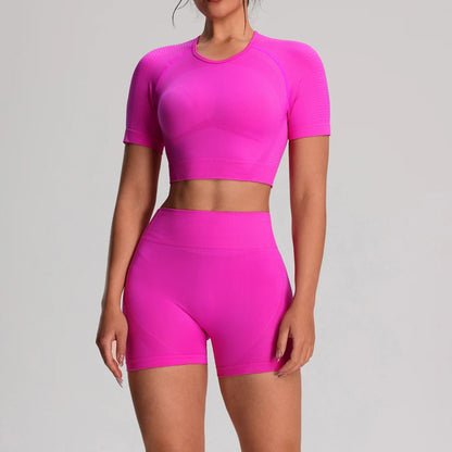 Curve & Flow - Shaping Tee Pink