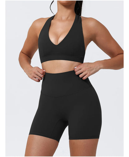 Hearuisavy Yoga Sports Bra | Women’s Breathable Gym Fitness Top