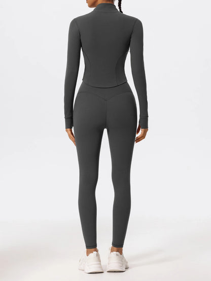 Women Zip Up Yoga Jacket | Ultra Soft Quick Dry Sports Top