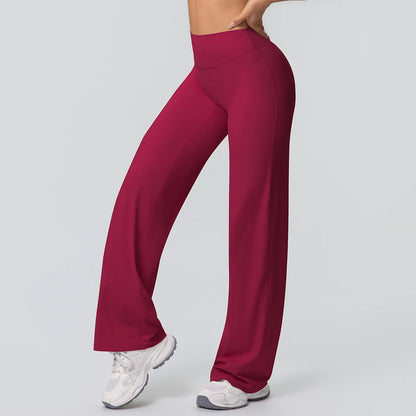 Sculpt & Flow Leggings - Quick Dry Wide Leg
