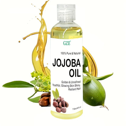 GZE Grapeseed Oil, Skin Care for Sensitive Skin, Light Silky Moisturizer for All Skin Type, Hair Strengthens Vegan Thickening