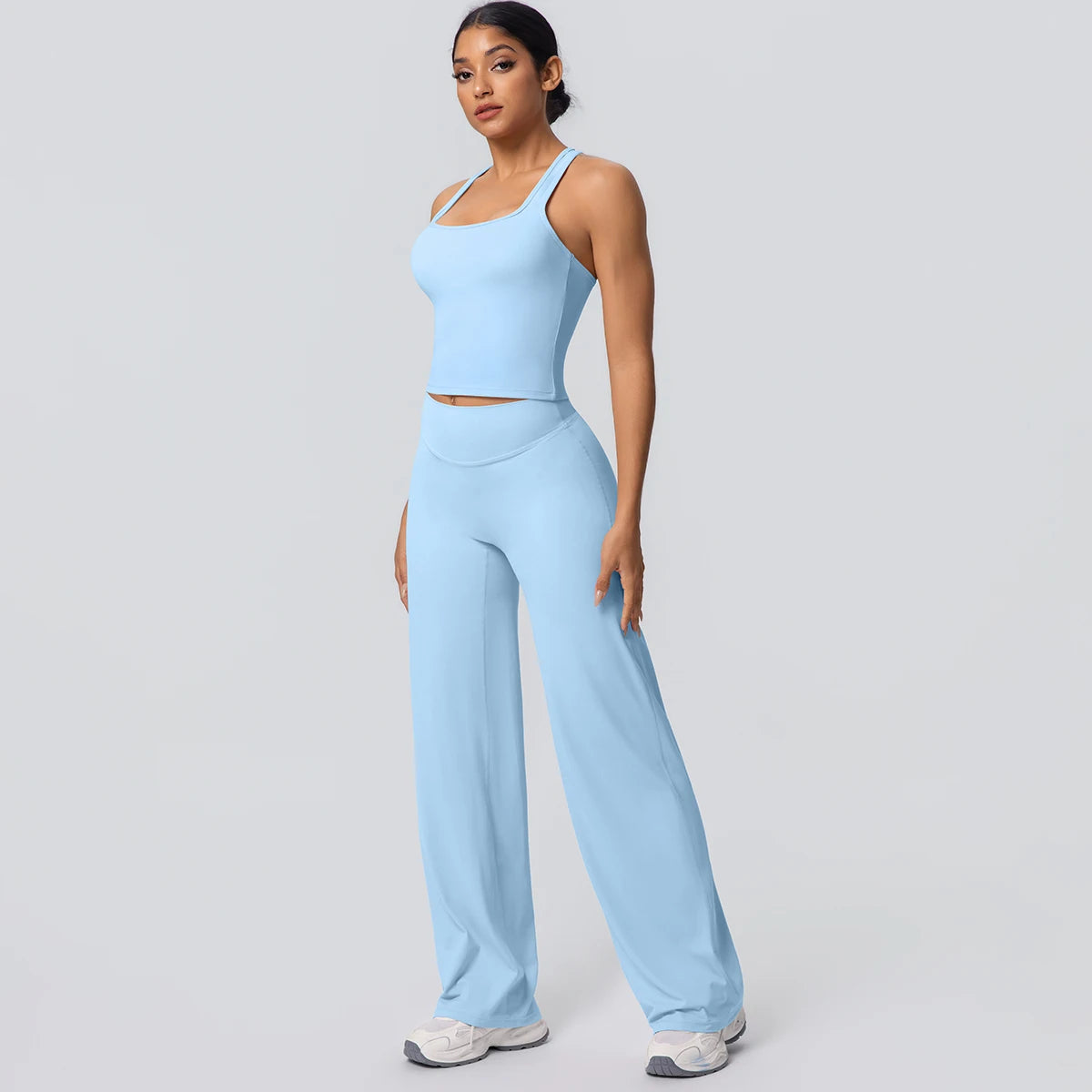 Aura Flow Set - Stretch Wide Leg Comfort