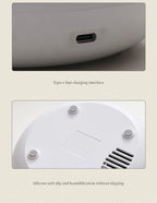 200ML Aroma Diffuser Essential Oil Lamp – Portable USB Design  Air Humidifier with Color Flame Night Light