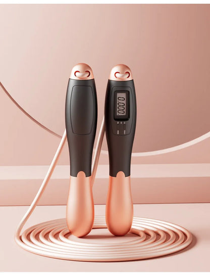 Adjustable Cordless Jump Rope with Counter Fitness Skipping Rope Gym Workout