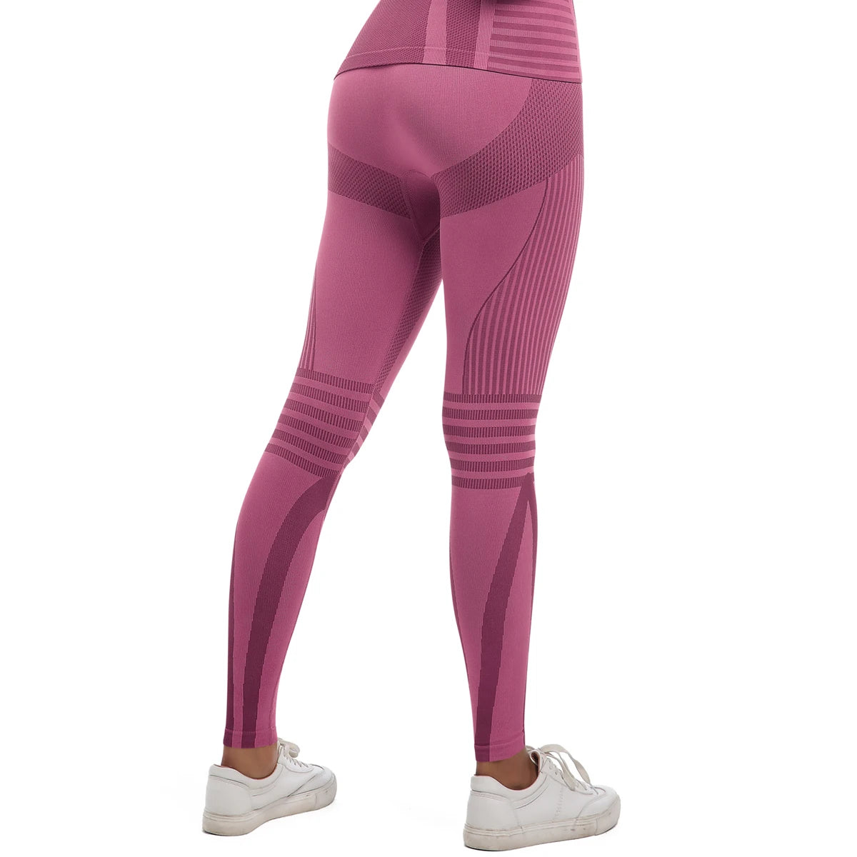 Contour Fit Leggings - Shaping Seamless Green