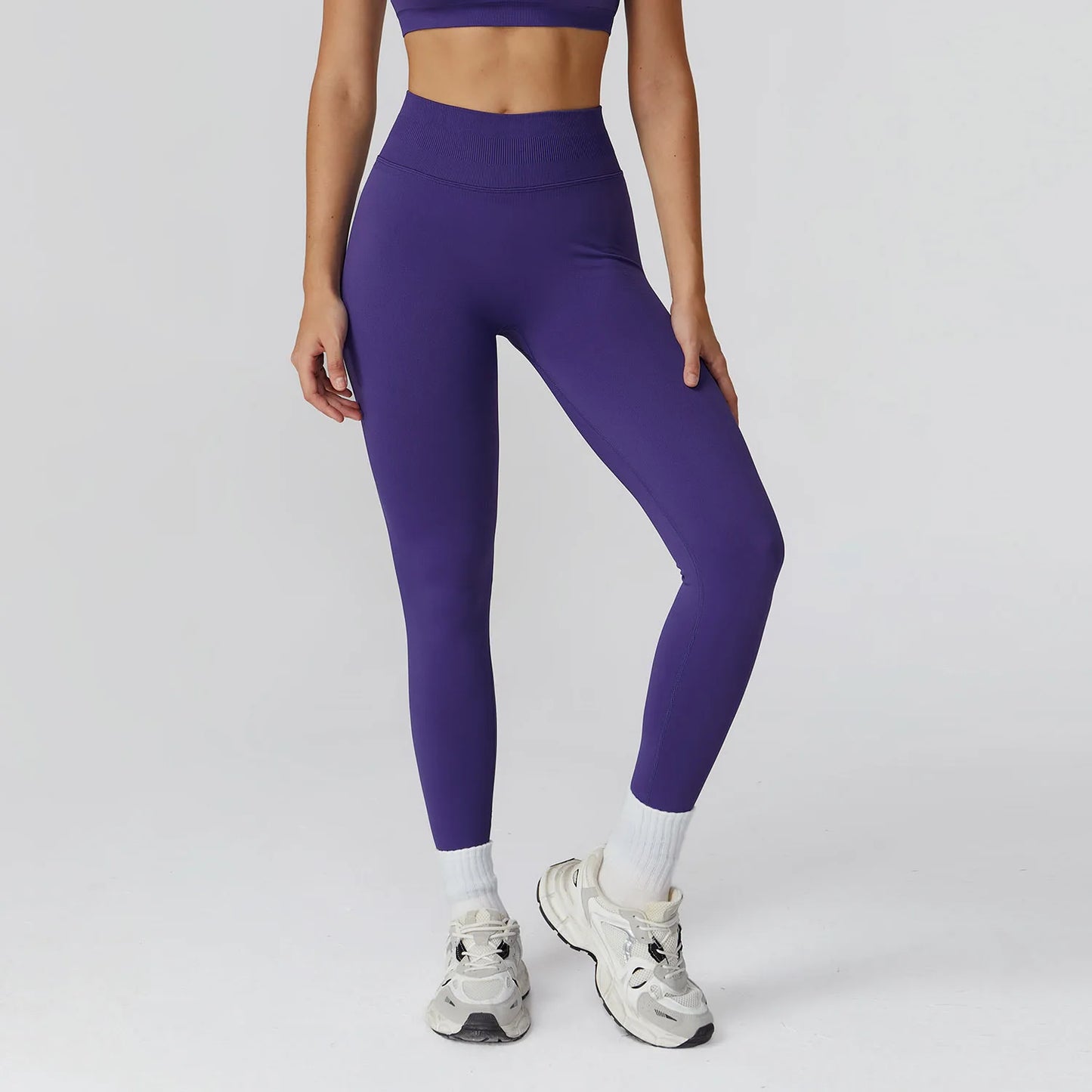 Women’s Gym Yoga Top | Square Neck Backless Fitness Outfit
