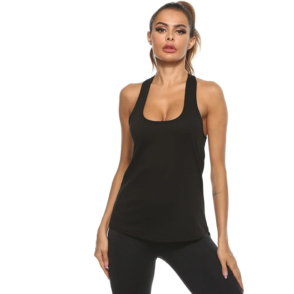 STOUREG Beauty Back Yoga Tank | Women’s Quick Dry Gym Top