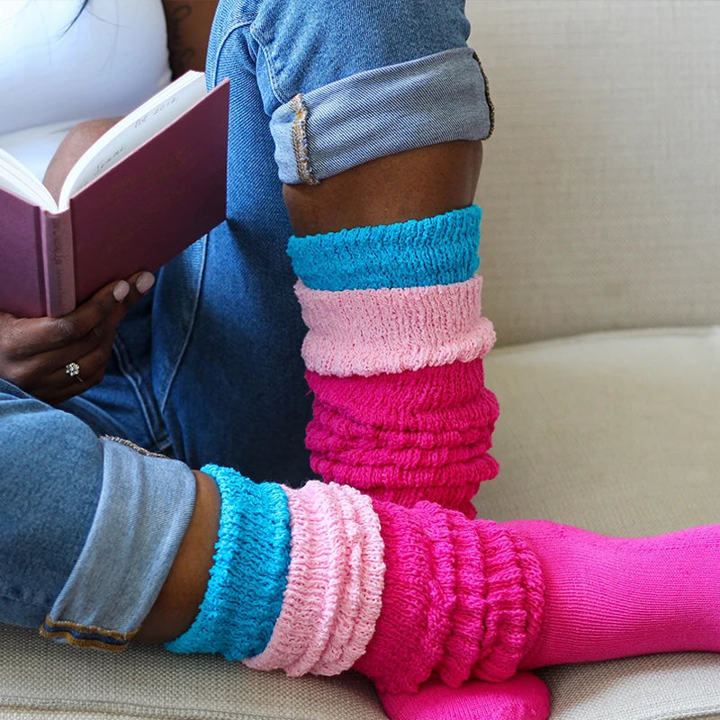 Essential Slouch Socks - White