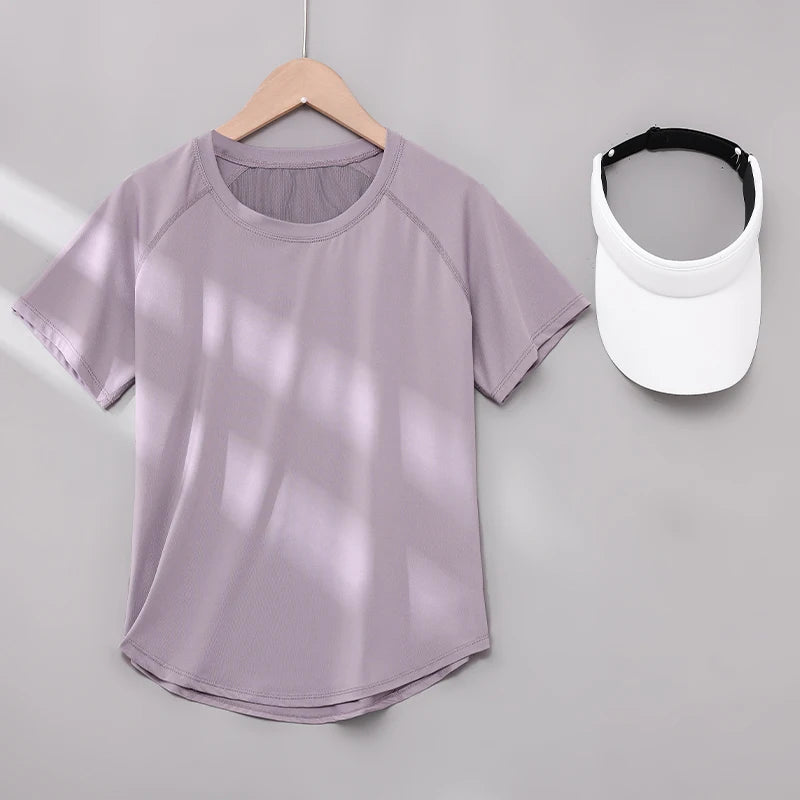Women’s Yoga Top | Quick Dry Breathable Gym T-Shirt