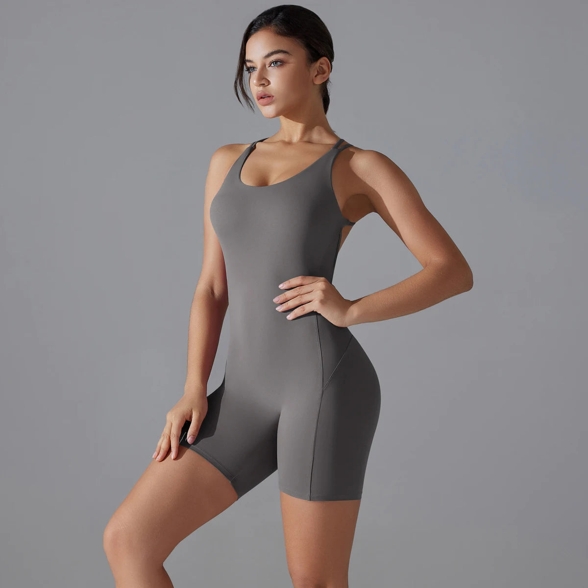 Curve & Flow Set - Butt Lift One Piece Jumpsuit