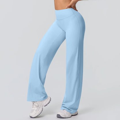 Sculpt & Flow Leggings - Quick Dry Wide Leg