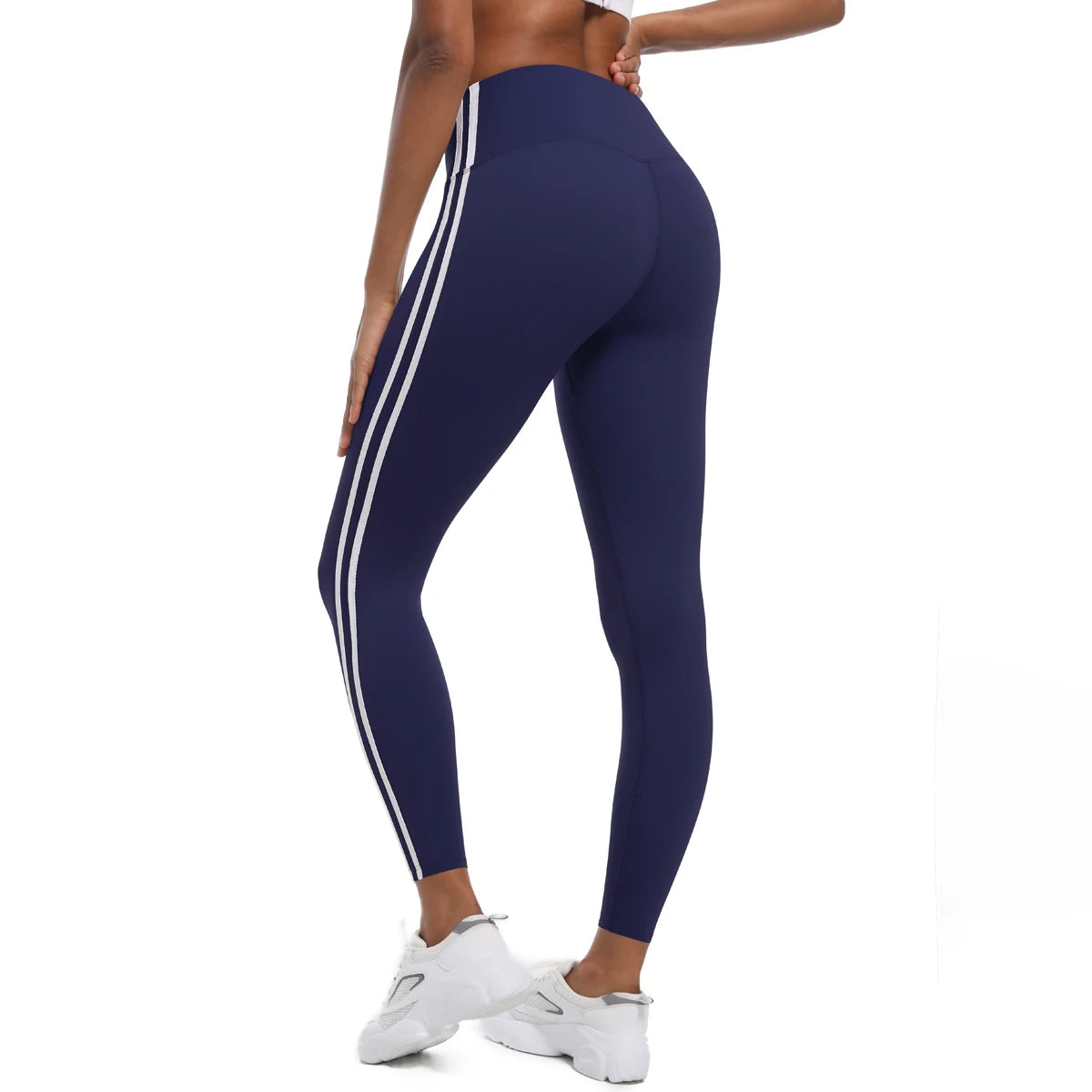 Second Skin Leggings - Athletic Striped