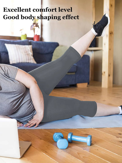 Sculpt & Flow Leggings - Plus Size Capri Black