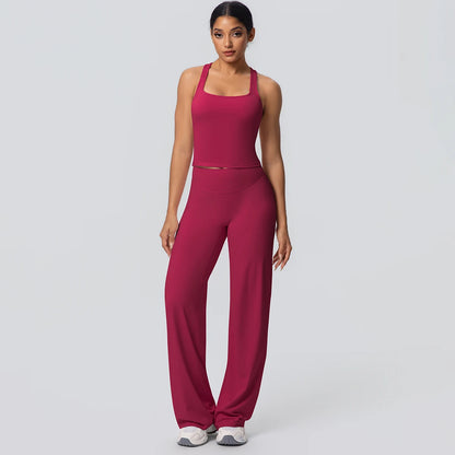 Aura Flow Set - Stretch Wide Leg Comfort