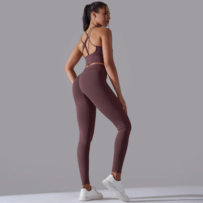 Curve & Flow Set - Brushed Fabric Moisture-Wicking