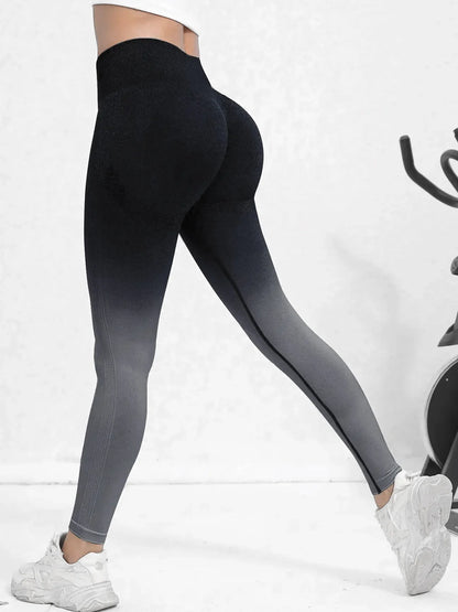 Contour Fit Leggings - Tummy Control Gradient