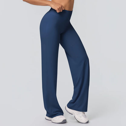Sculpt & Flow Leggings - Quick Dry Wide Leg