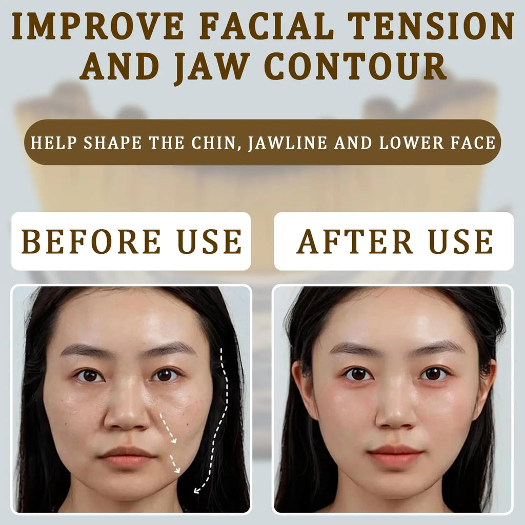 Lymphatic Contour Face Brush | Facial Drainage & Sculpting Tool