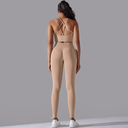 Curve & Flow Set - Brushed Fabric Moisture-Wicking