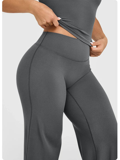 Sculpt & Flow Leggings - Tummy Control Wide Leg