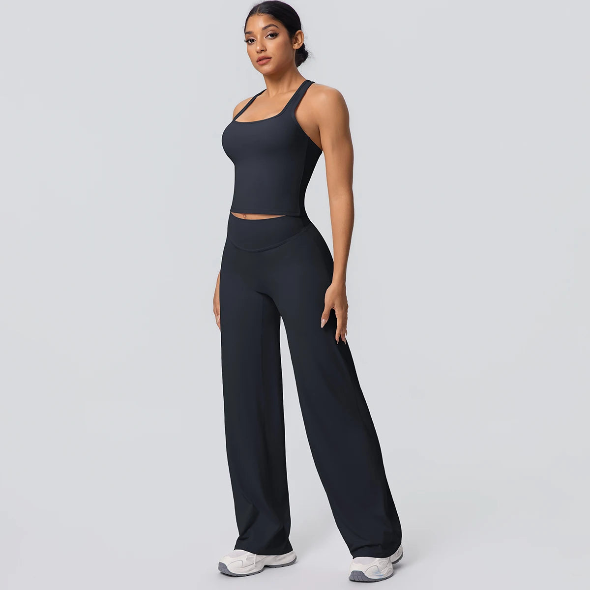 Aura Flow Set - Stretch Wide Leg Comfort