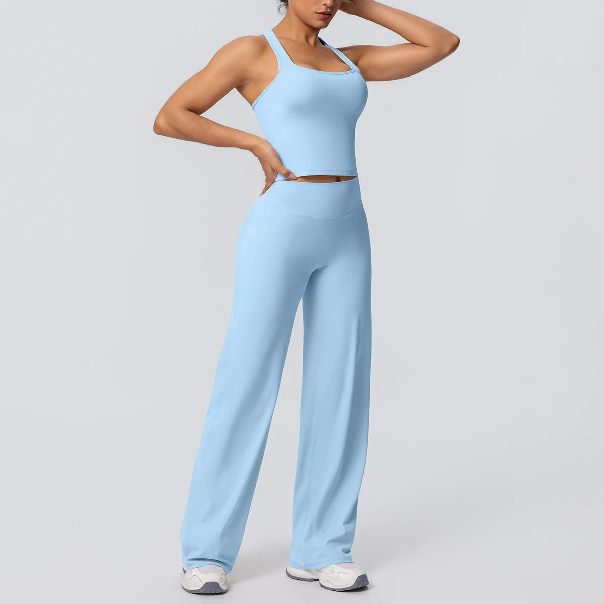 Aura Flow Set - Stretch Wide Leg Comfort