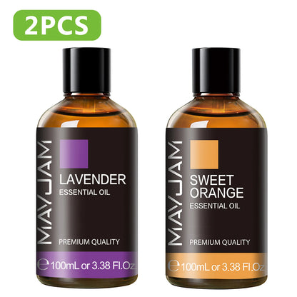 1MAYJAM Essential Oils 100ML Aromatherapy Pure Essential Oil for Diffuser Burner