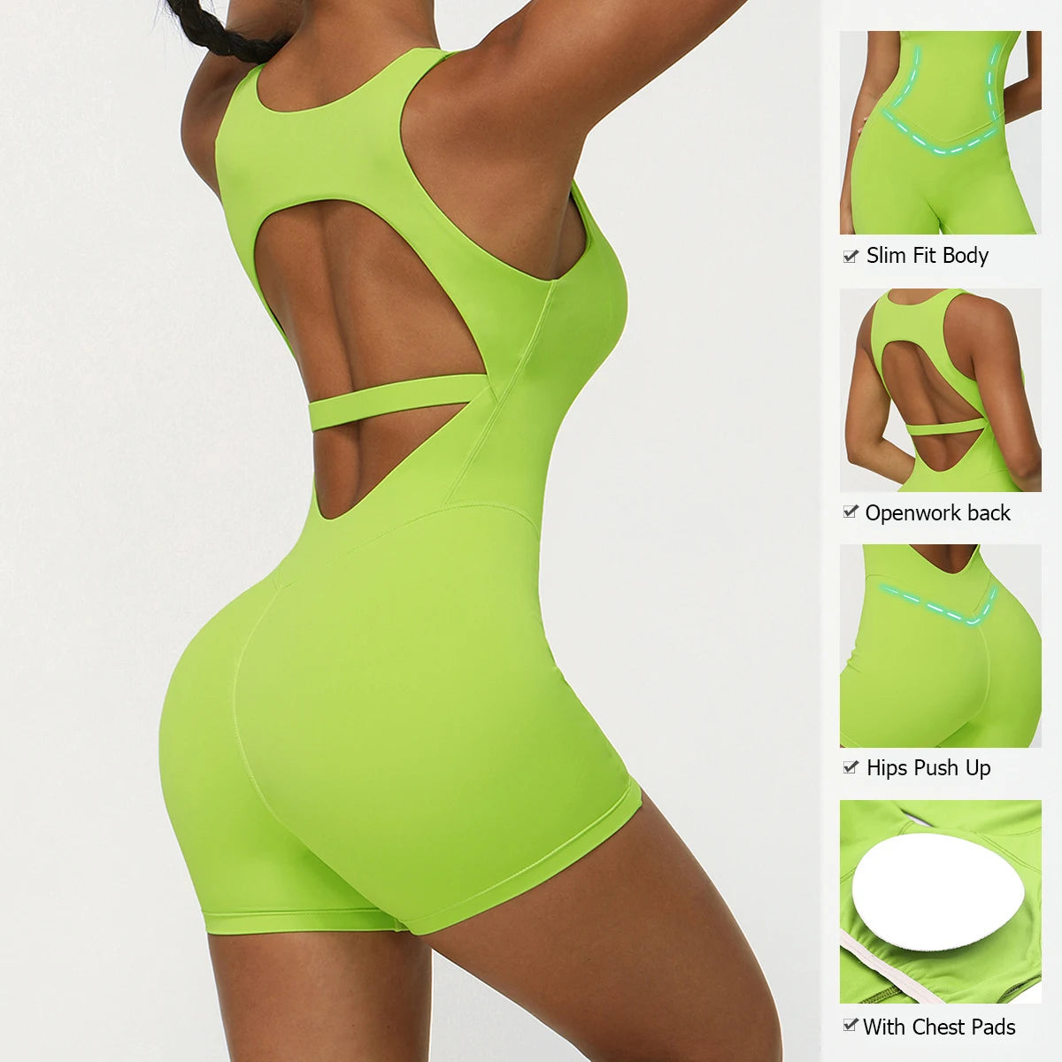Aura Flow Set - One Piece Performance Short