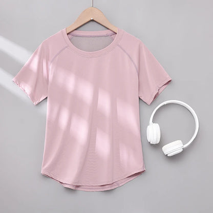 Women’s Yoga Top | Quick Dry Breathable Gym T-Shirt