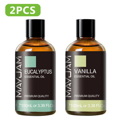 1MAYJAM Essential Oils 100ML Aromatherapy Pure Essential Oil for Diffuser Burner