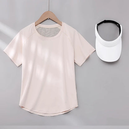 Women’s Yoga Top | Quick Dry Breathable Gym T-Shirt
