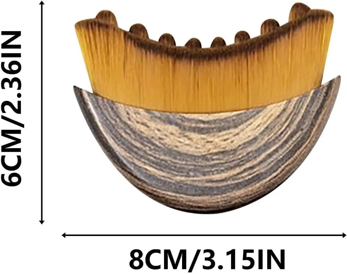 Lymphatic Contour Face Brush | Facial Drainage & Sculpting Tool