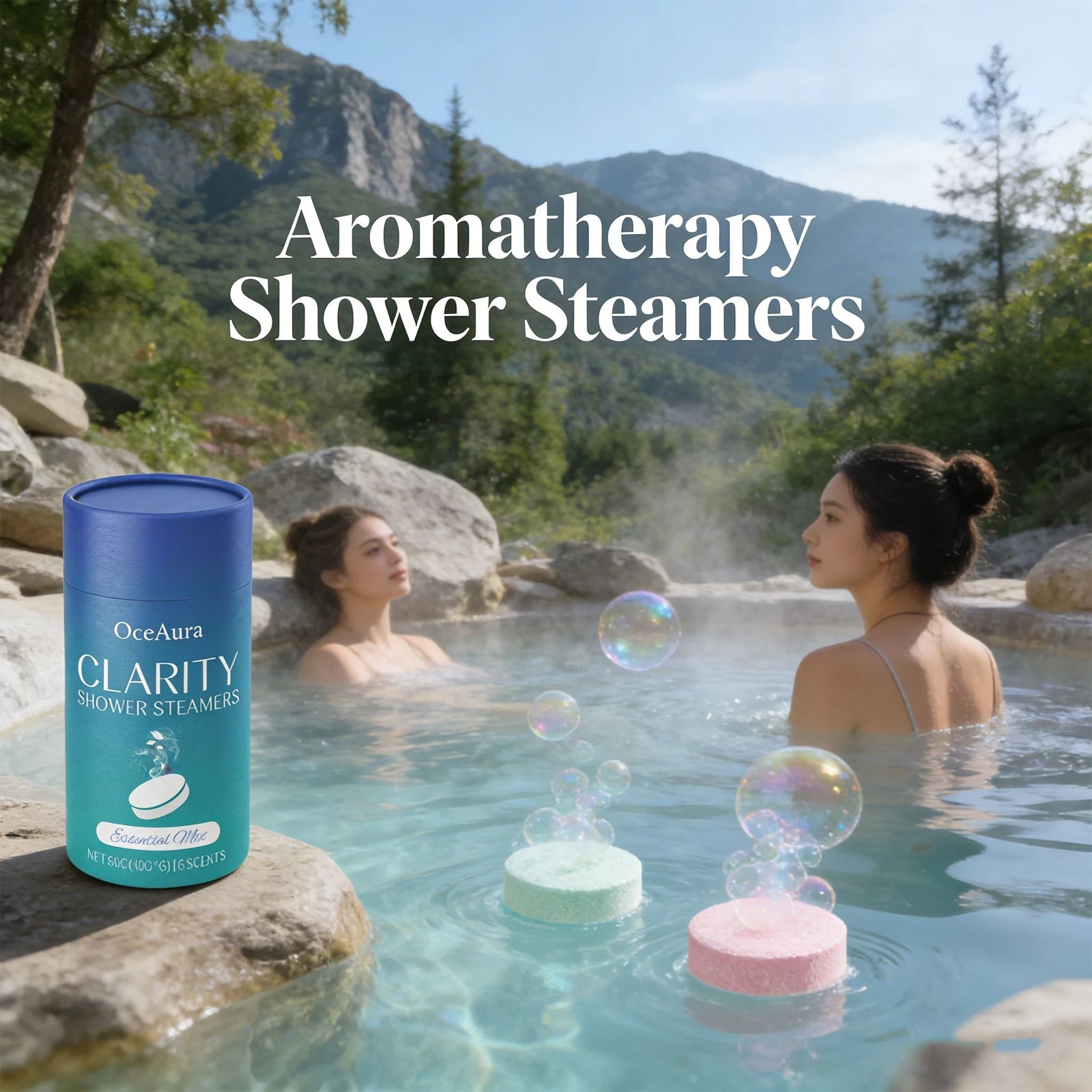 Shower Steamers Aromatherapy Tablets | Relaxing Stress Relief Set