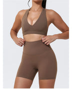 Hearuisavy Yoga Sports Bra | Women’s Breathable Gym Fitness Top