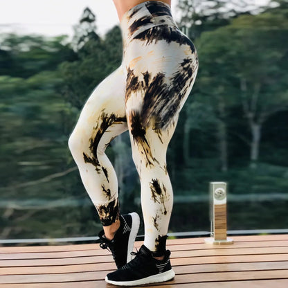 Sculpt & Flow Leggings - Tie Dye Essential