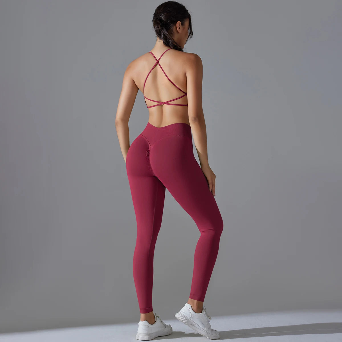 Women Yoga Sports Suit | Breathable Bra Leggings Set