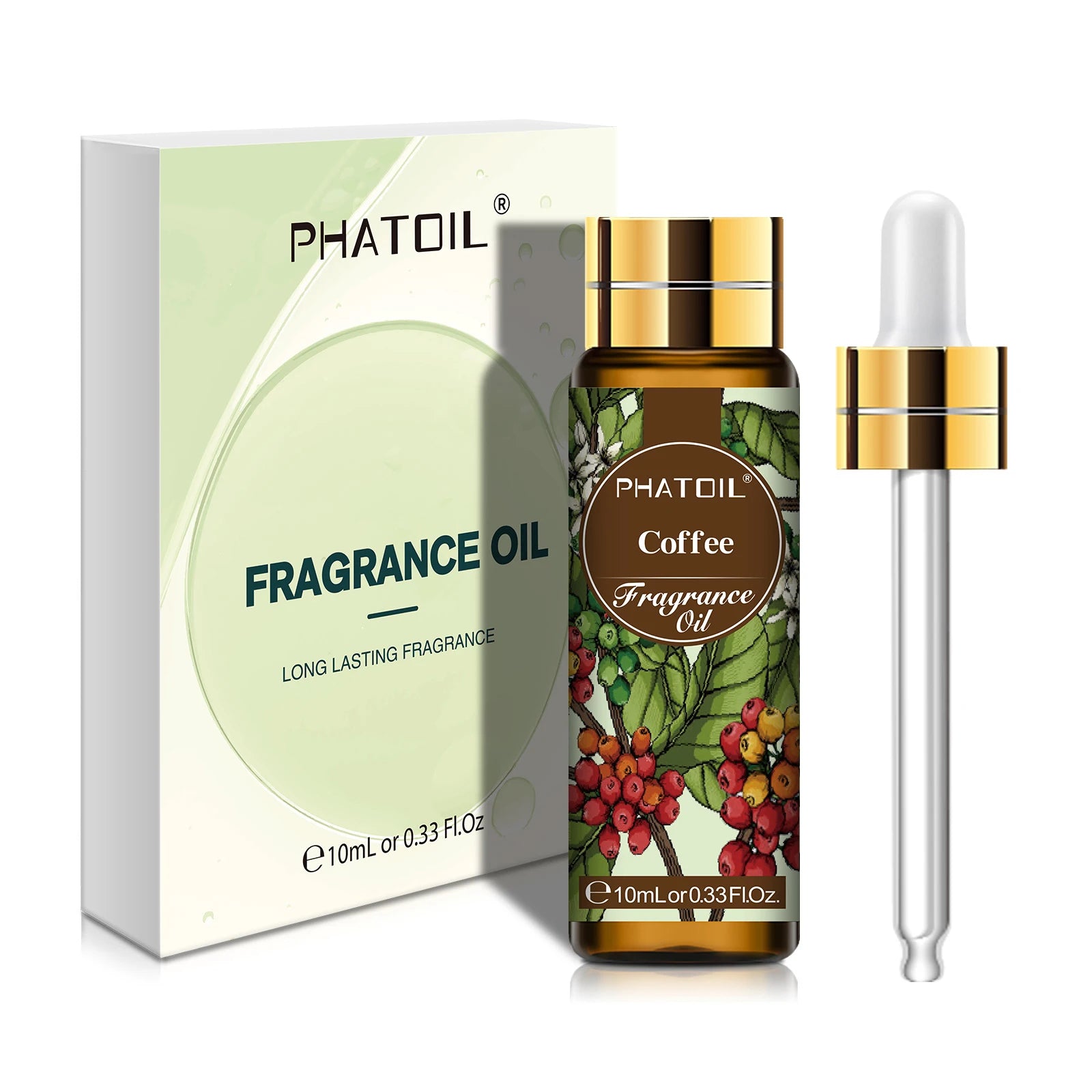 PHATOIL 10ml Fragrance Oil | Coconut Vanilla Aromatherapy Diffuser Oil