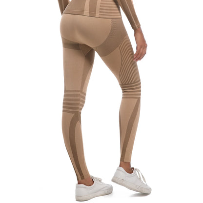 Contour Fit Leggings - Shaping Seamless Green