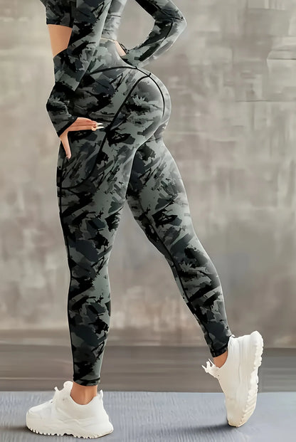 Second Skin Leggings - Patchwork Print
