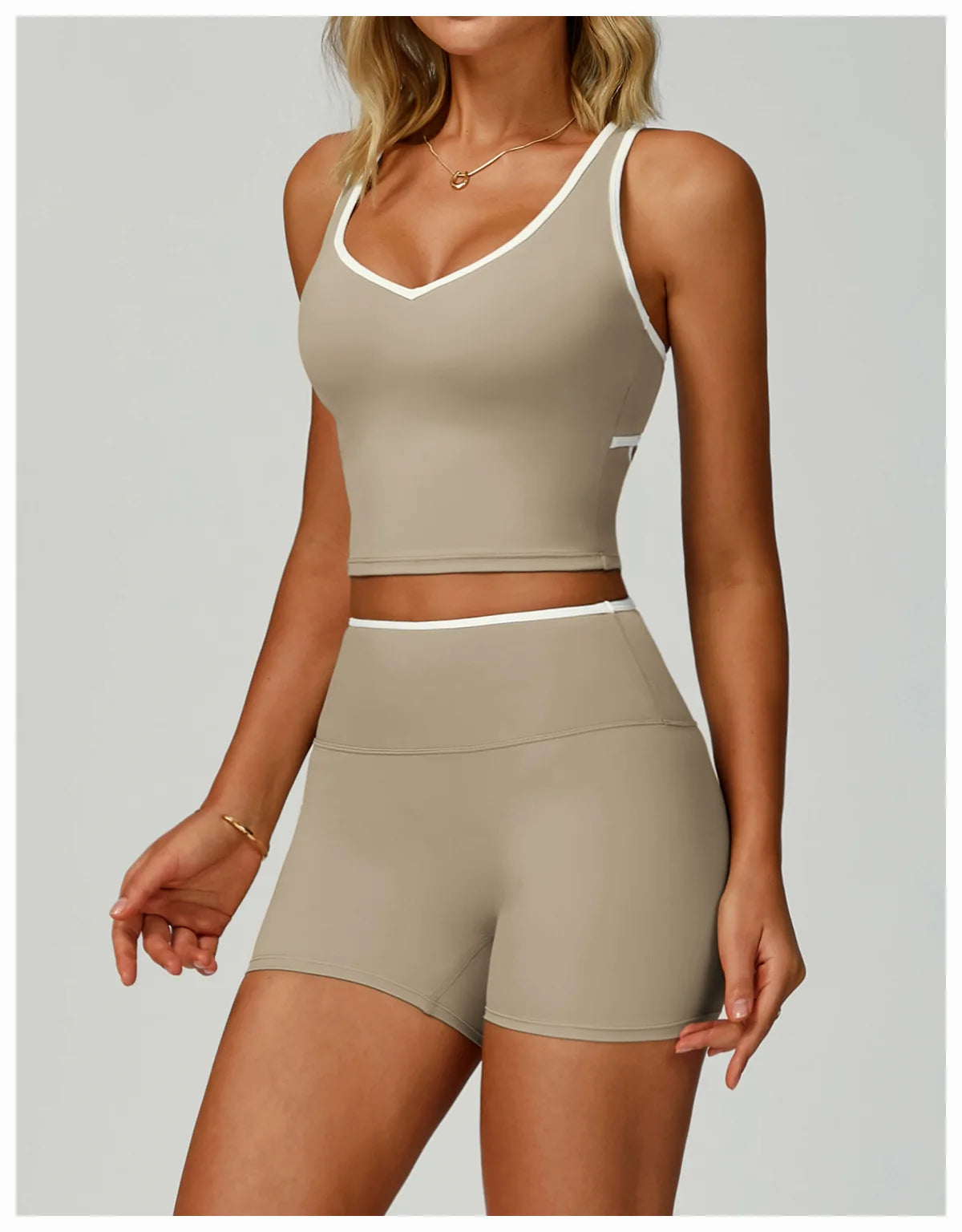 Women Sports Bra High Support Yoga Top Gym Workout Padded Fitness Vest