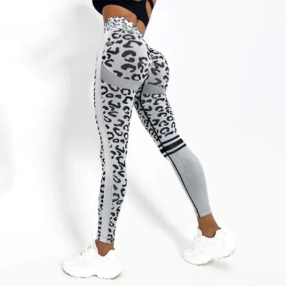 Sculpt and Flow Leggings - Leopard Print