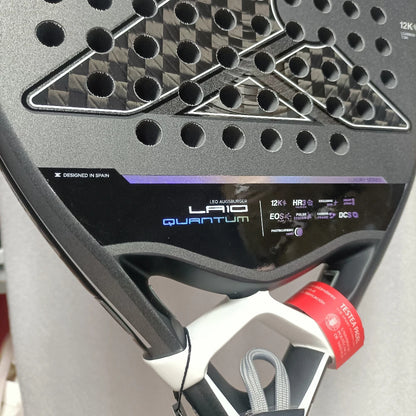 X-ONE Carbon Fiber Padel Racket Round Shape 3K 12K 18K Paddle Tennis Racquet
